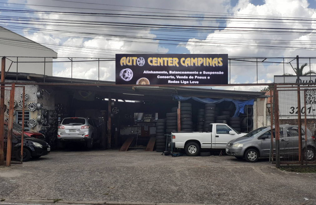 Fachada da Auto Center Campinas